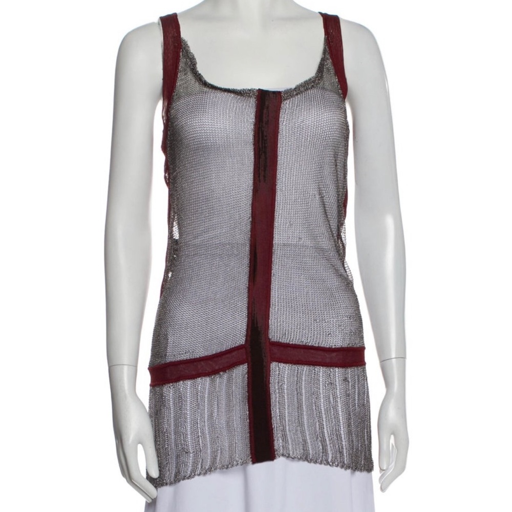 Fendi Metal Mesh Tank